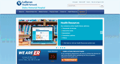 Desktop Screenshot of dukesmemorialhosp.com